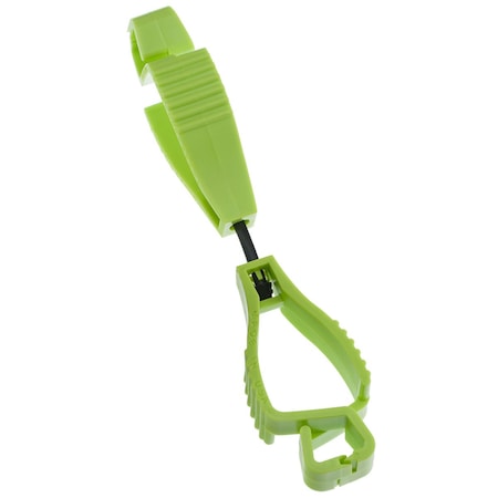 Glove Guard 1950 Dual Large End clip, Lime Green 1950LG